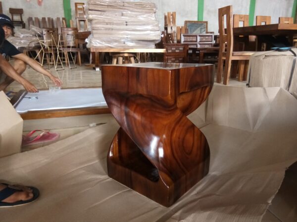 stool kayu utuh