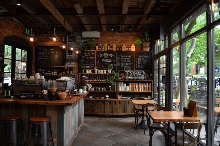 desain-kafe-industrial kayu-jati-dan-besi